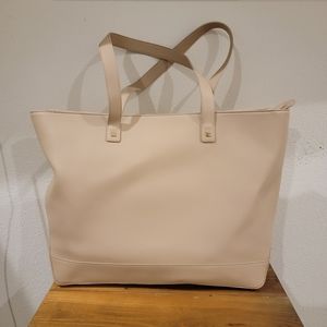 Modern Picinic Cream Tote and lunch bag